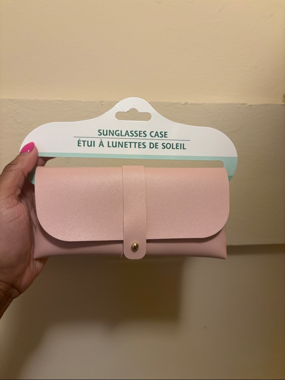 Light Pink Sunglasses Case